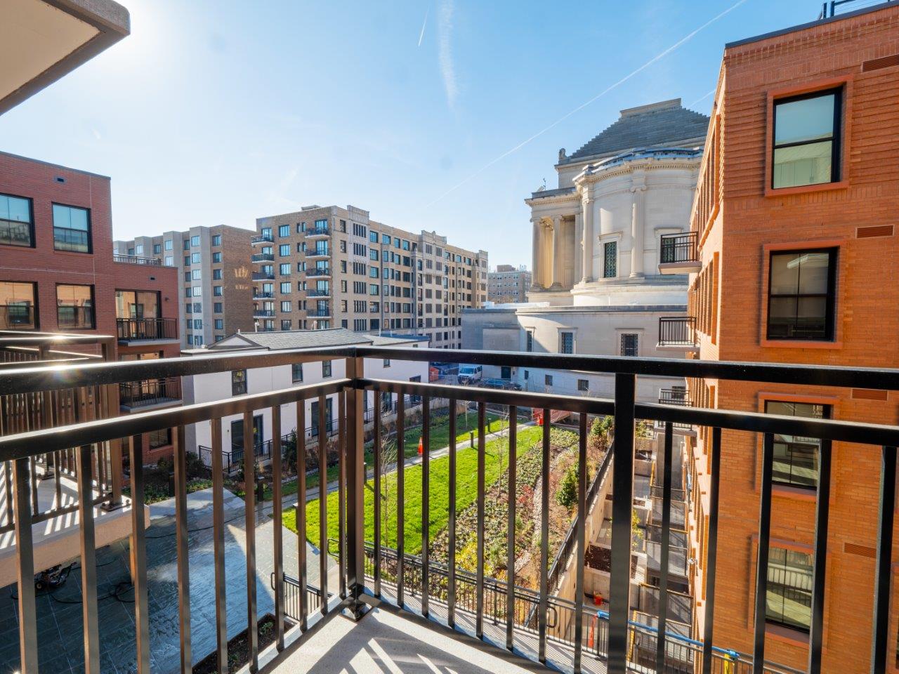 Capitol Rose Luxury Apartments in Washington, DC Private Balcony with Beautiful View